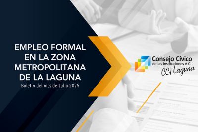 Empleo formal en la Zona Metropolitana de la Laguna | Julio 2025