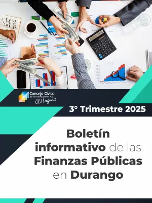 Boletín informativo de las finanzas públicas en Durango | 3° trimestre de 2025