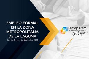 Empleo formal en la Zona Metropolitana de la Laguna | Noviembre 2025