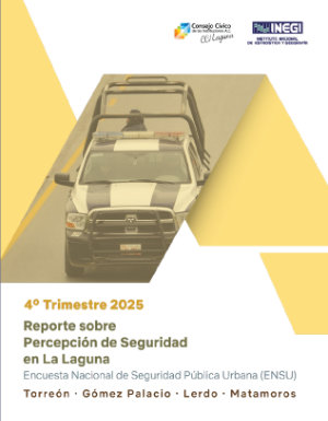 Reporte sobre Percepción de Seguridad en La Laguna | 4º Trimestre 2025